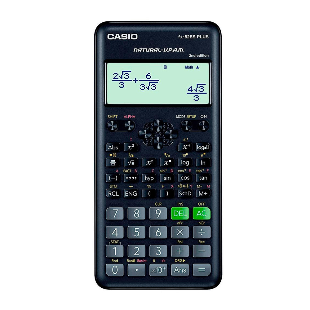 Calculadora Cientifica Casio FX 82ESPLUS 2 WDTV 252 Func.