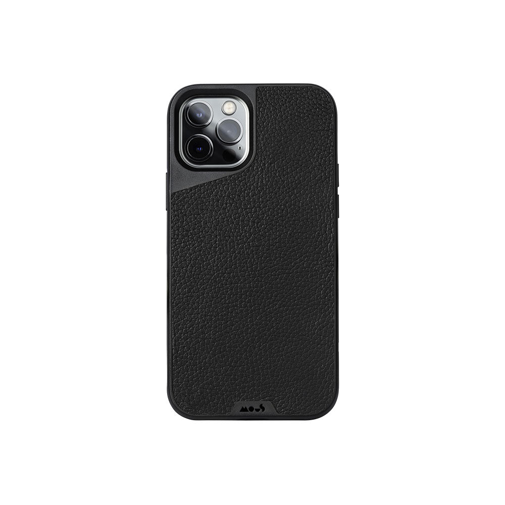 Carcasa Mous para iPhone 12 / 12 Pro Limitless 3.0 Cuero Negro