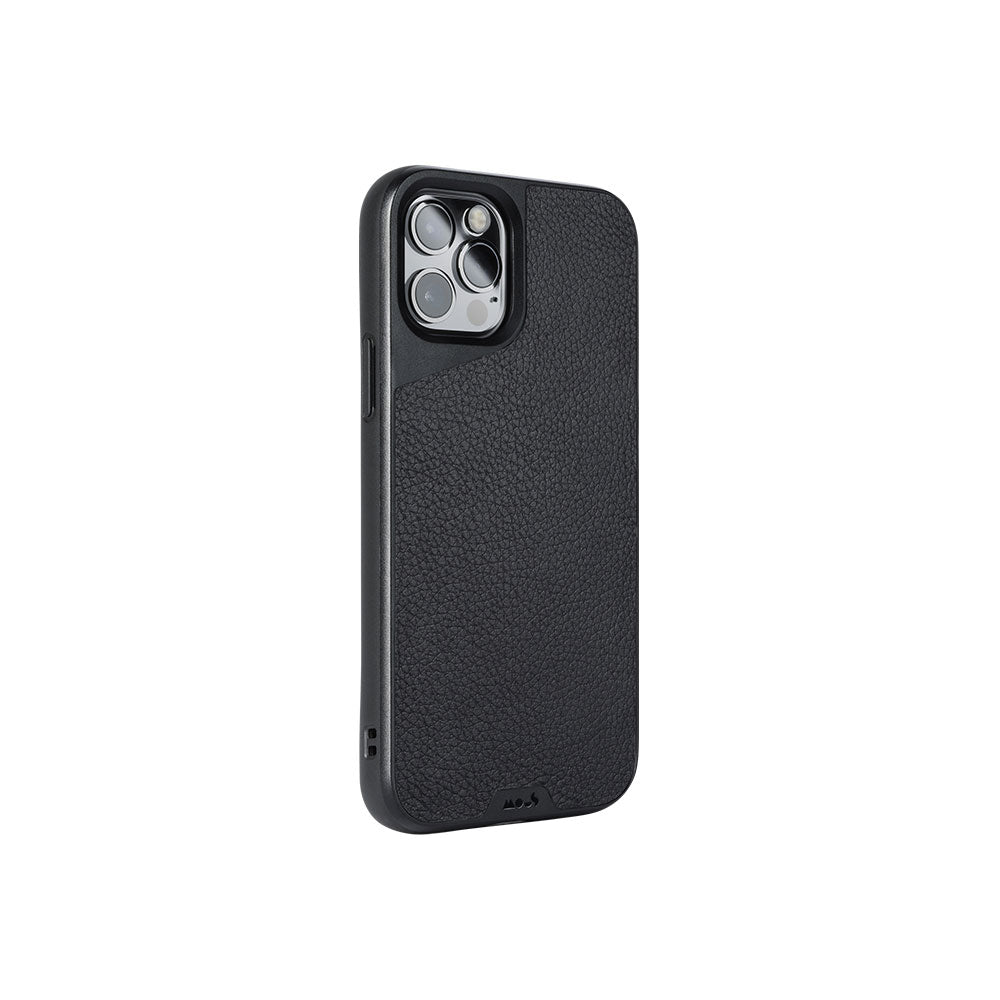 Carcasa Mous para iPhone 12 Pro Max Limitless 3.0 Cuero Negro