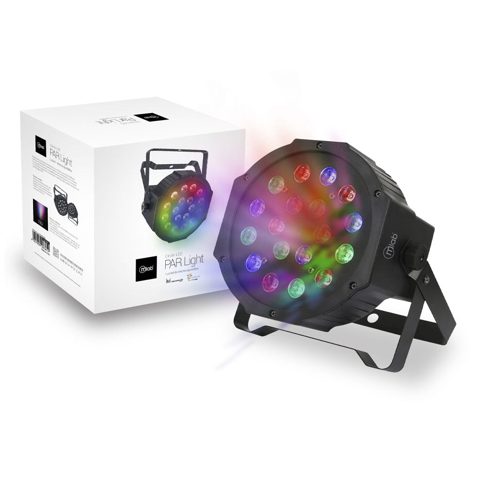Luces de fiesta Mlab 8361 Par Light Circle LED RGB