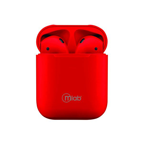 Audifonos Mlab Fully Wireless 8723 In Ear Bluetooth Rojo