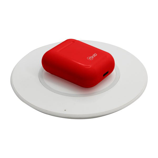 Audifonos Mlab Fully Wireless 8723 In Ear Bluetooth Rojo