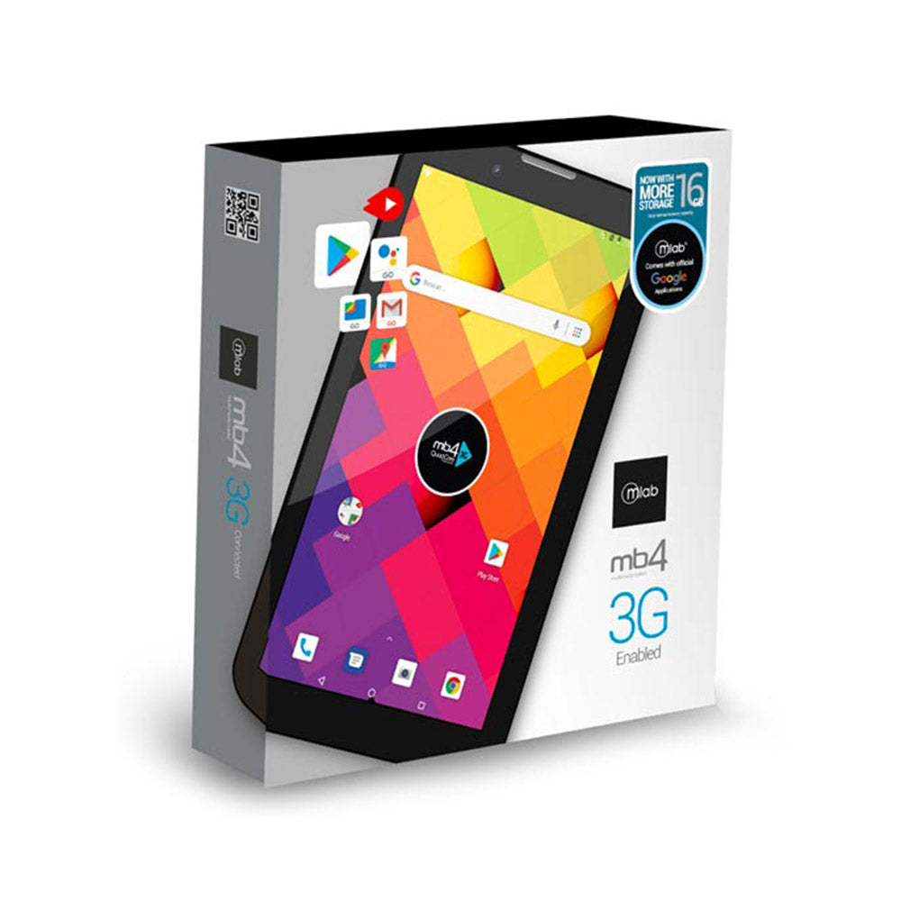 Tablet MLab MB4 Plus 3G 7 Pulgadas 16GB ROM 1GB RAM Negra