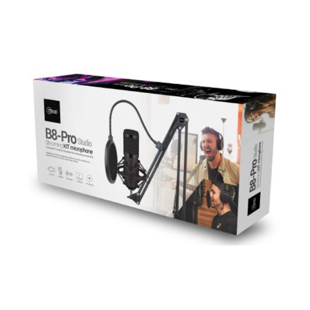Kit Microfono de condensador Mlab B8 Pro Studio