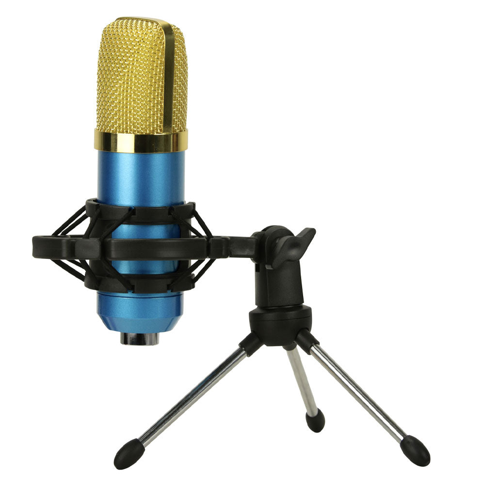 Kit de microfono 3DFX B2 Condensador Para streaming Azul