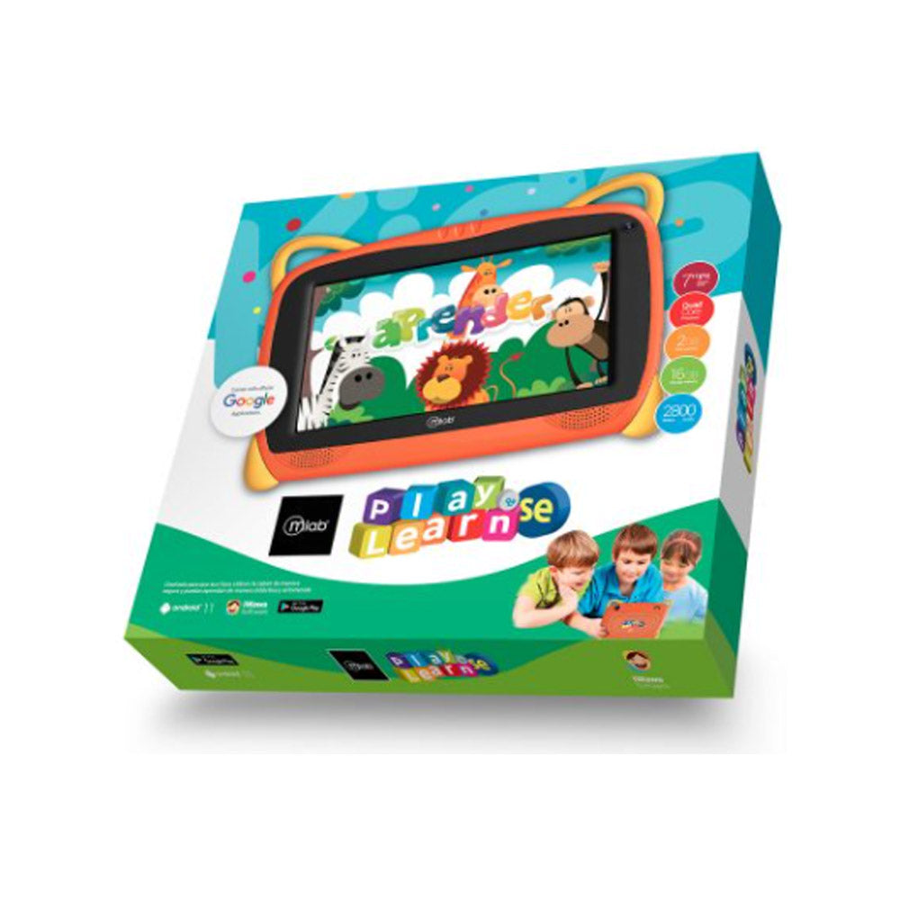 Tablet MLab Kids Play & Learn SE 16GB ROM 2GB RAM 7 Pulgadas