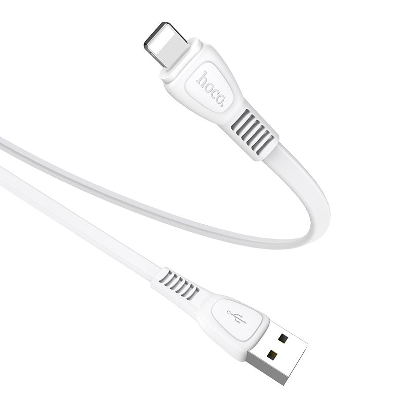 Cable Lightning a USB X40 Noah 2.4A 1m Blanco