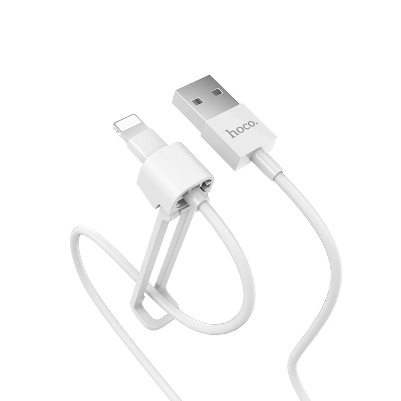 Cable Lightning a USB Hoco X31 2.1A 1m Blanco