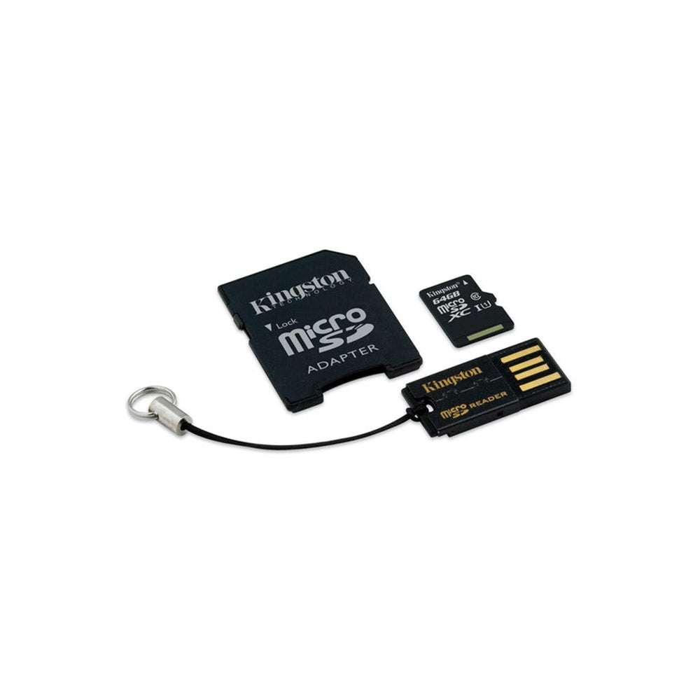 Kit de tarjeta de Memoria Kingston Mobility Kit G2 64GB