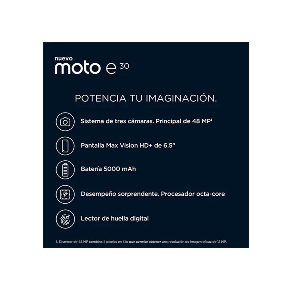 Motorola Moto E30 32GB ROM 2GB RAM Gray