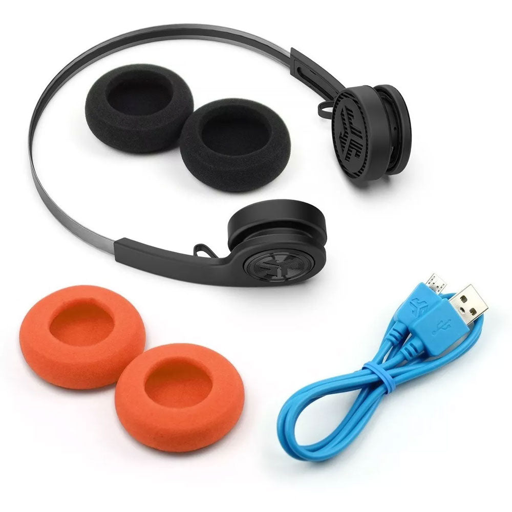 Audifonos JLab Audio Rewind Retro On Ear Bluetooth Negro