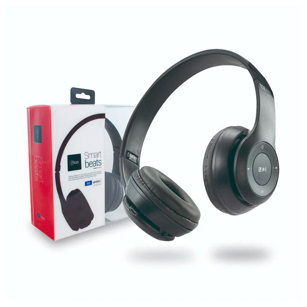 Audifonos Mlab Smart Beats 8208 Bluetooth Negro