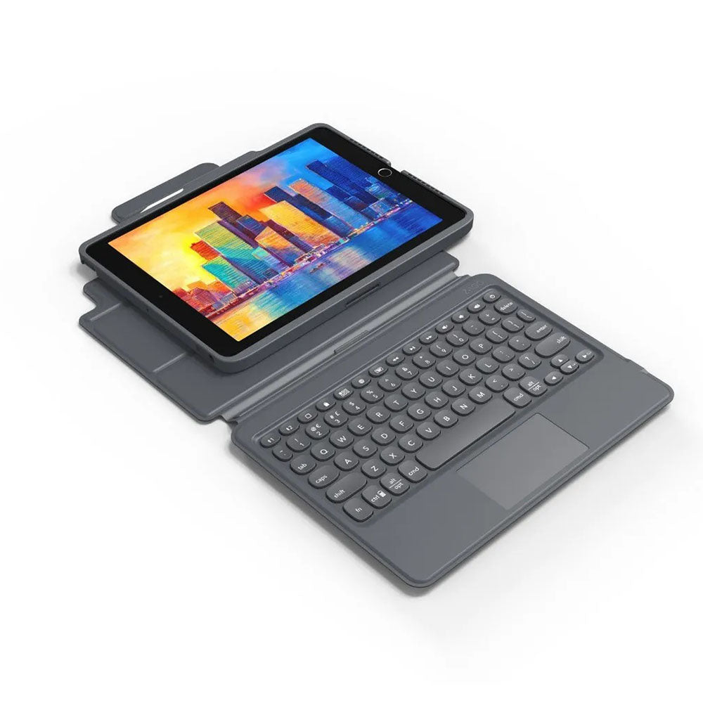 Funda Zagg con teclado trackpad Pro Keys para iPad 9/8/7 Gen