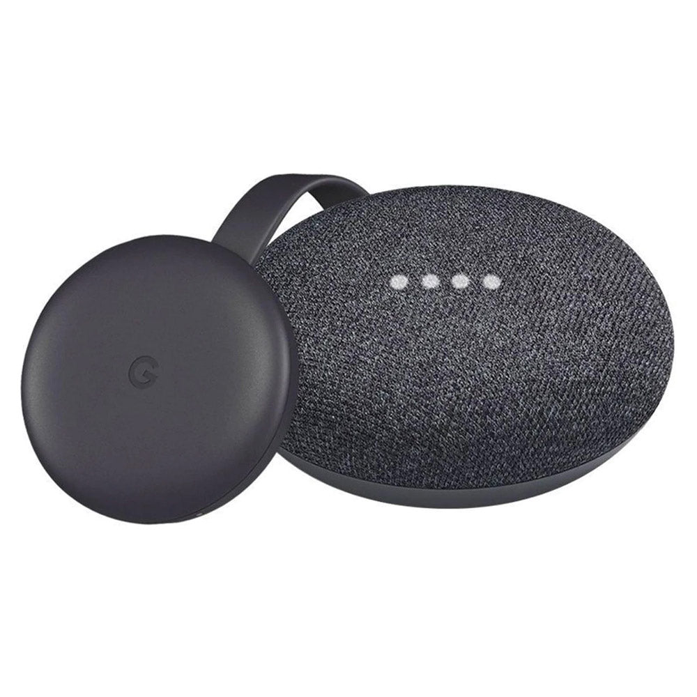 Kit Google Home Mini + Chromecast 3era Generación