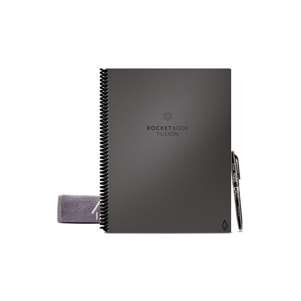 Cuaderno inteligente Rocketbook Fusion Carta Gris