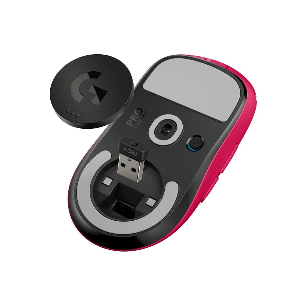 Mouse Gamer inalambrico Logitech Pro X SuperLight Rosa