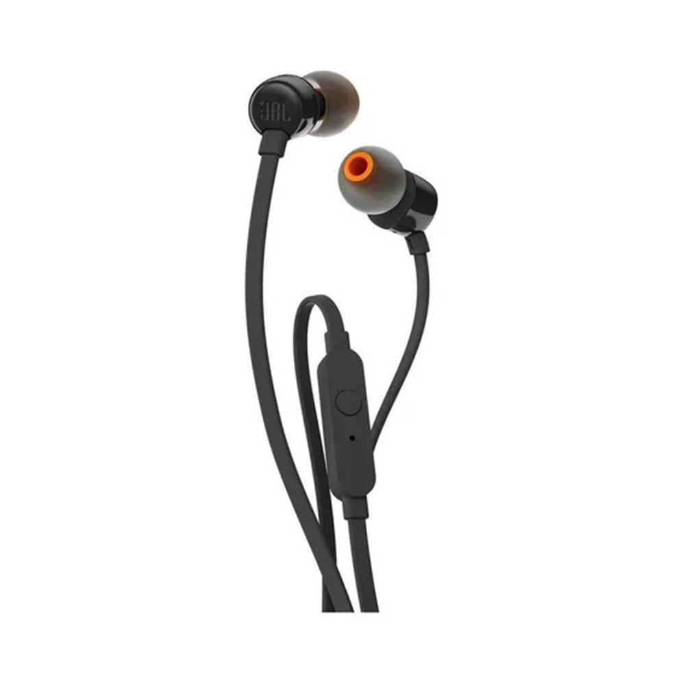 OPEN BOX - Audifonos JBL Tune T110 In Ear Cable plano Negro