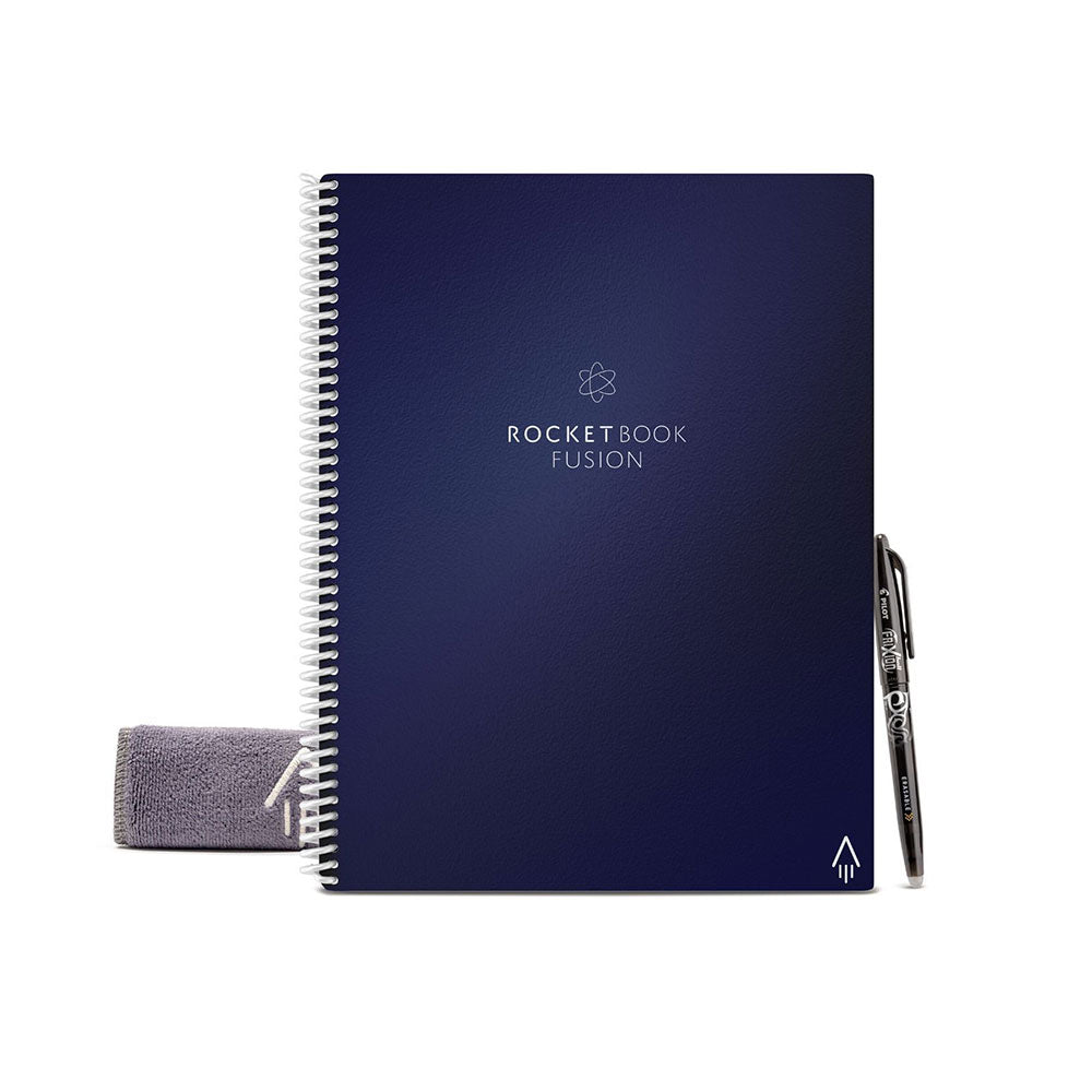 OPEN BOX - Cuaderno inteligente Rocketbook Fusion Carta Azul