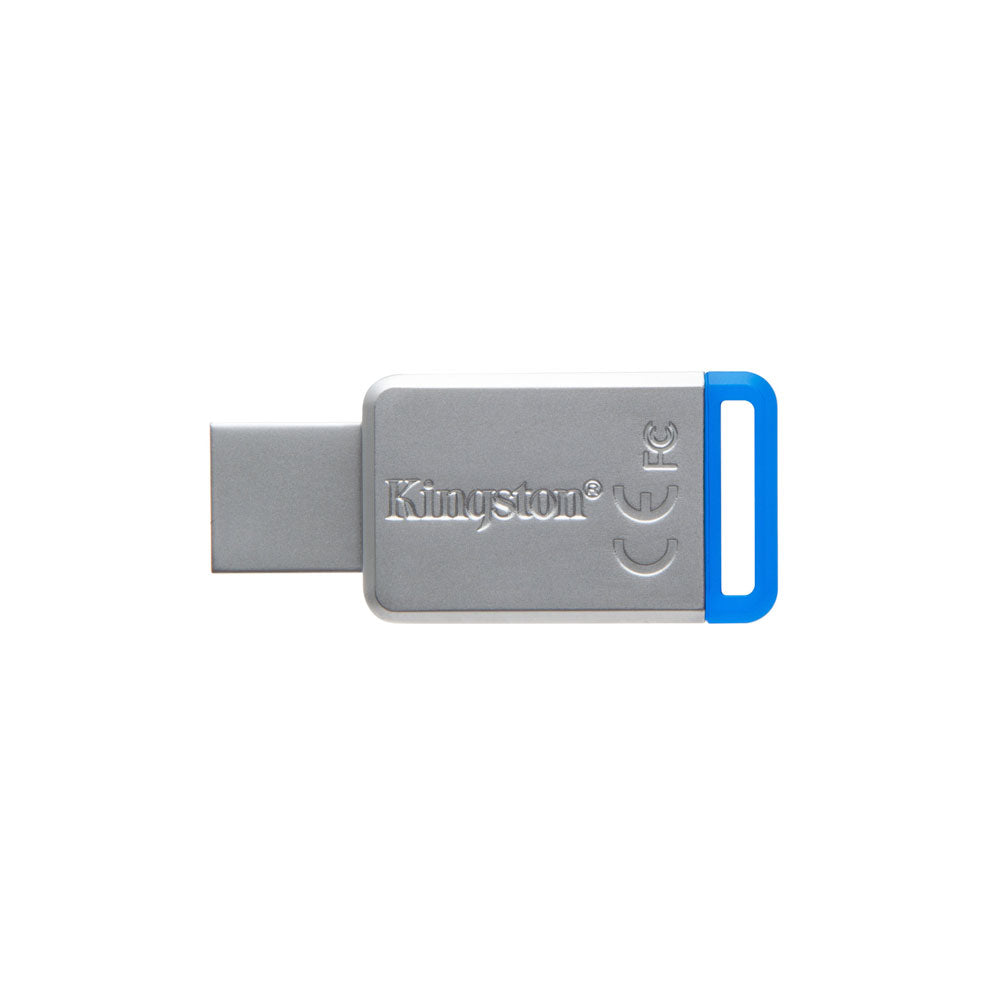 Pendrive Kingston 64GB USB 3.0 DT50 Azul
