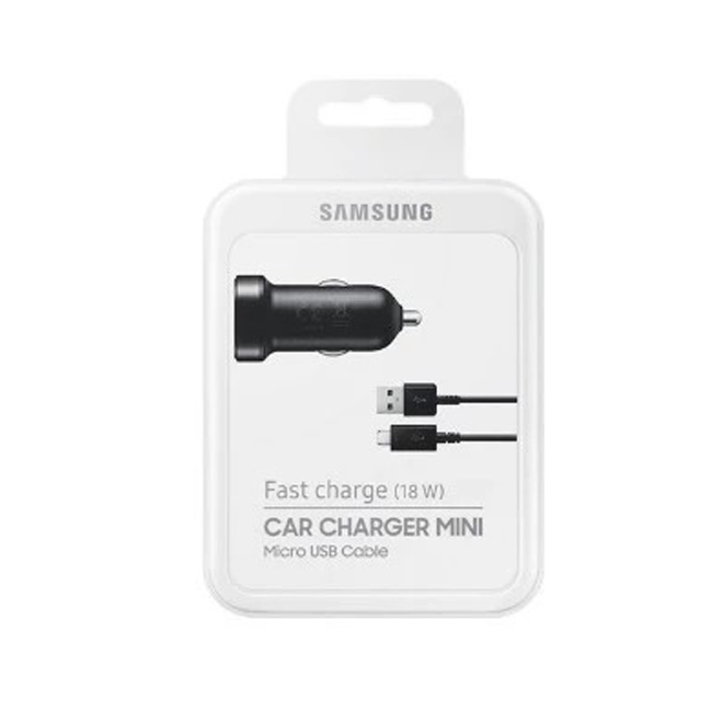 Cargador Auto Samsung Fast Charge 18w MicroUsb
