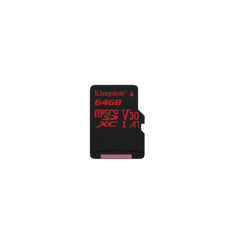 Tarjeta MicroSD Canvas React 64GB 100/80 Kingston