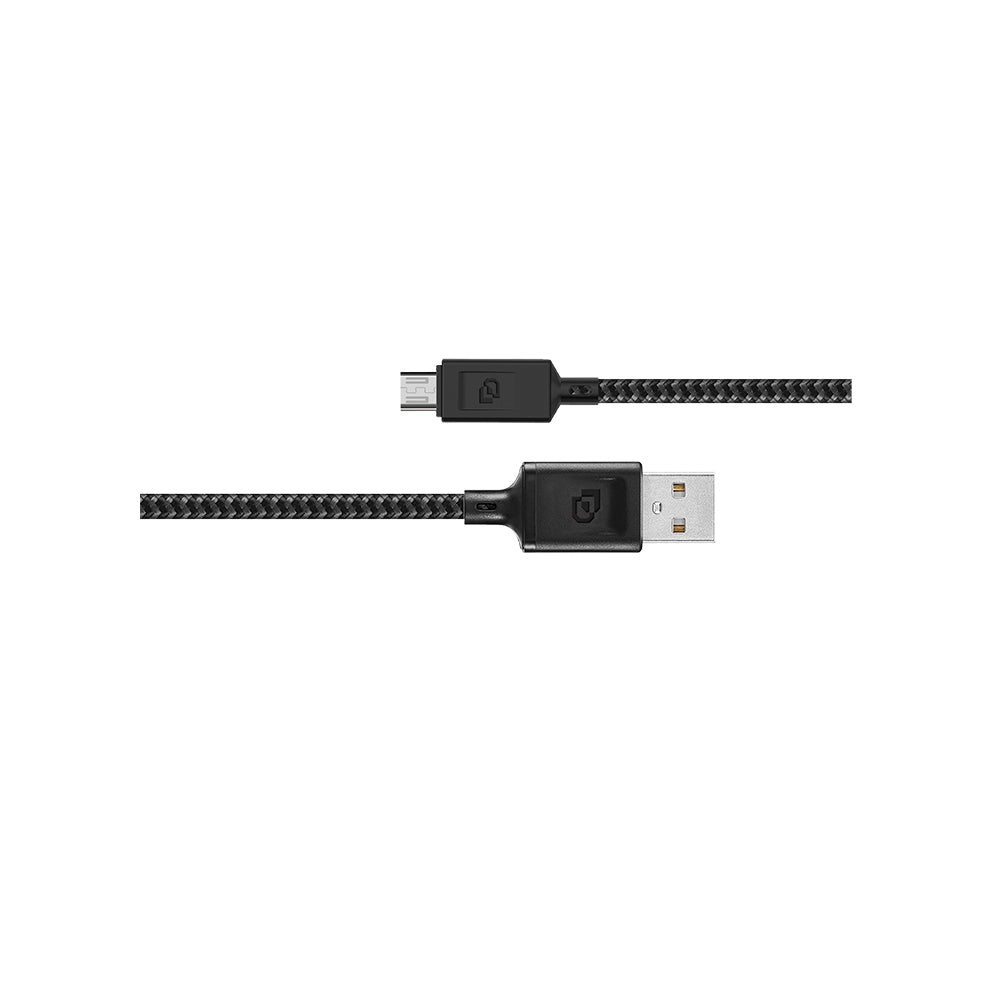 Dusted Cable Micro USB a USB 1.2 Mt Rugged Negro