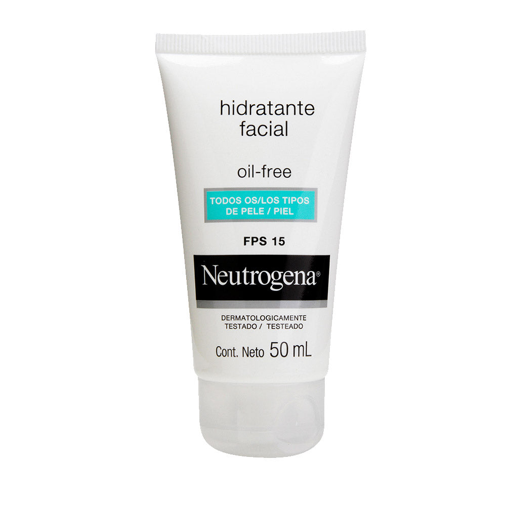 Hidratante facial Neutrogena Oil Free FPS 15 50 ml